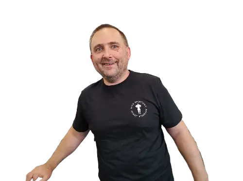 Marek Rydwański trener klubu sportowego Start Strzegom